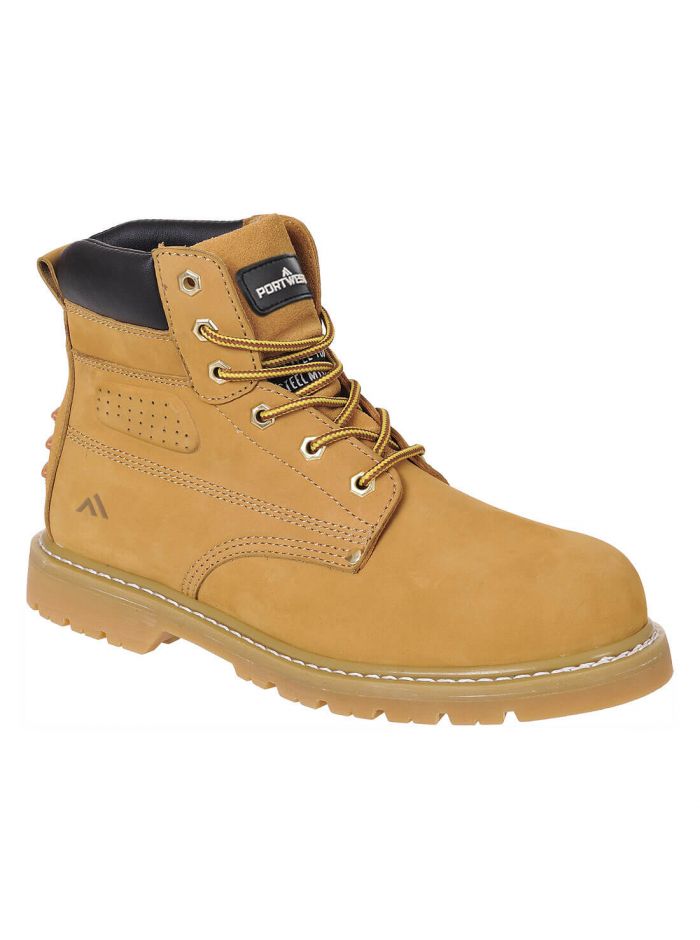 Welted Plus Safety Boot SBP HRO, 39, R, Honey