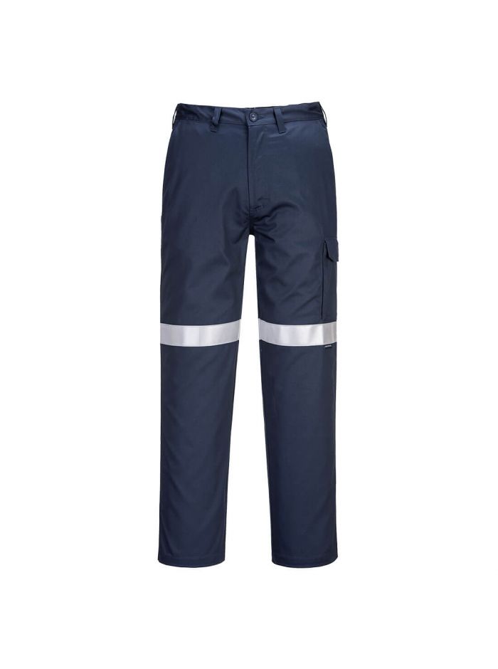 Flame Resistant Cargo Pants with Tape, 077, R, Navy