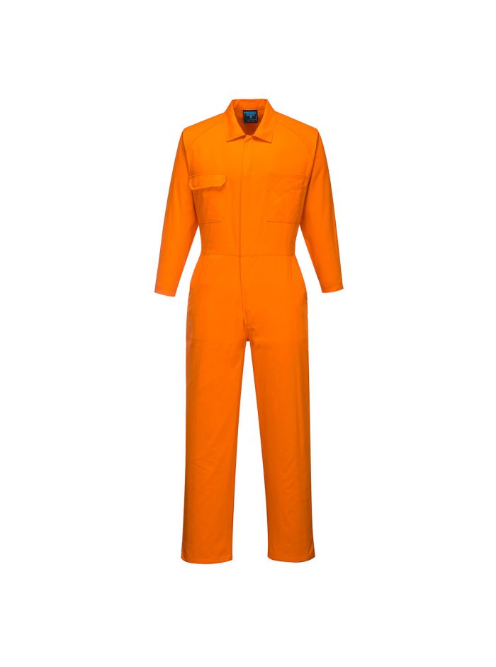 Lightweight Orange Coveralls, 077, R, Orange