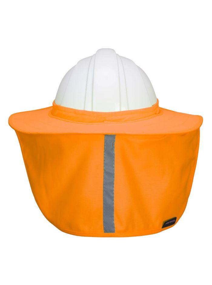 HA21  Hi-Vis Hard Hat Brim with Neck Shade