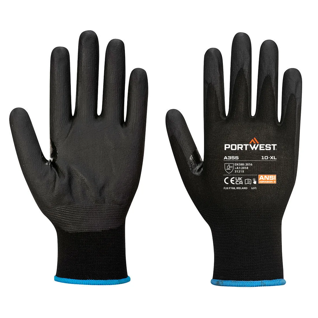 A355 - Grip 15 Nitrile Foam Touchscreen Glove
