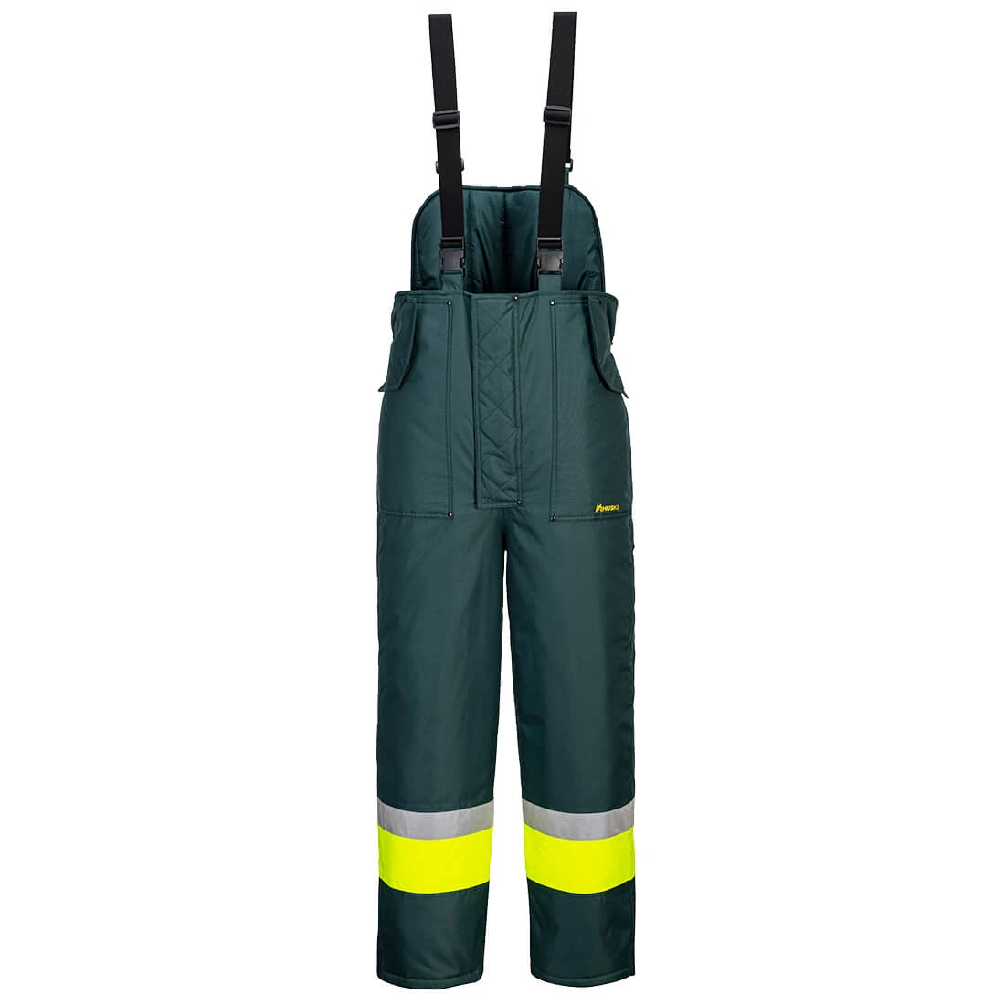 K8046 - Huski Hi-Vis Contrast Freezer Bib and Brace